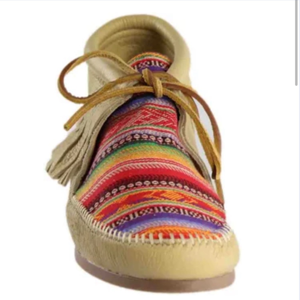 Minnetonka Double Deerskin Moccasins